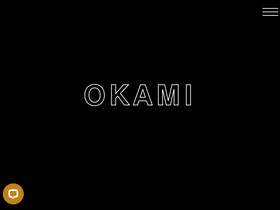 'okamirestaurant.com.au' screenshot