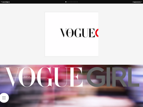 'voguegirl.jp' screenshot