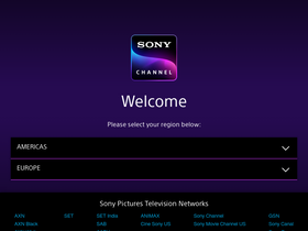 'sonychannel.com' screenshot