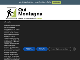 'qui-montagna.com' screenshot