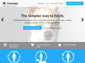 'fetchapp.com' screenshot