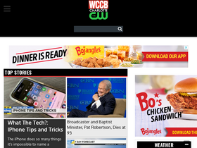 'wccbcharlotte.com' screenshot