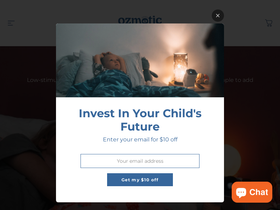 Ozmotic Learning website screenshot