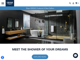 'grohe.us' screenshot