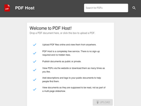 'pdfhost.io' screenshot