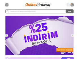 'onlinehirdavat.com' screenshot