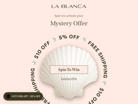 'lablanca.com' screenshot