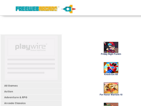 'freewebarcade.com' screenshot