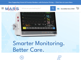 marsmed.com homepage screenshot