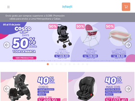 'babyinfanti.com.pe' screenshot