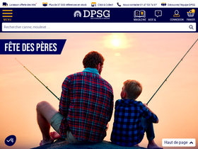 'despoissonssigrands.com' screenshot