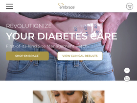 embracediabetescare.com homepage screenshot