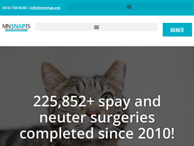 'mnsnap.org' screenshot
