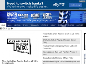 'bartlesvilleradio.com' screenshot