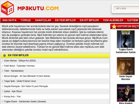 'mp3kutu.com' screenshot