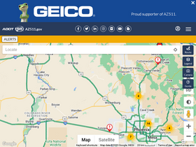 'az511.gov' screenshot