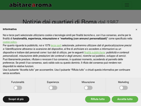 'abitarearoma.it' screenshot