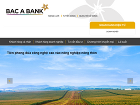 'baca-bank.vn' screenshot