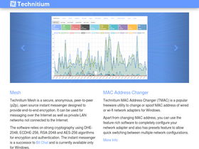 'technitium.com' screenshot