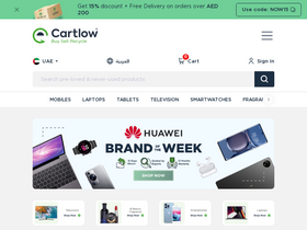 'cartlow.com' screenshot