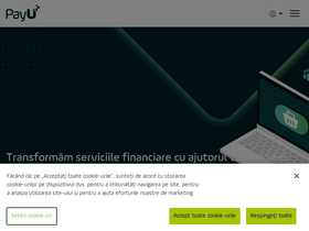 'payu.ro' screenshot