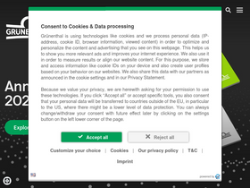 'grunenthal.com' screenshot