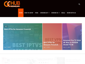 'googlechromecast.com' screenshot