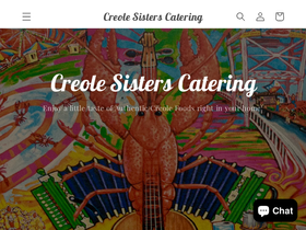 creolesisters.com homepage screenshot