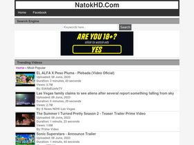 'natokhd.com' screenshot