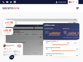 'societeinfo.com' screenshot