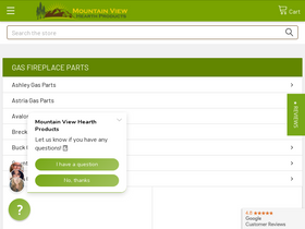 'stove-parts-unlimited.com' screenshot