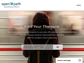 'openpathcollective.org' screenshot