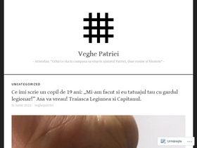 Veghepatriei Wordpress Com Traffic Ranking Marketing Analytics Similarweb