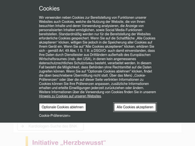 'herzbewusst.de' screenshot