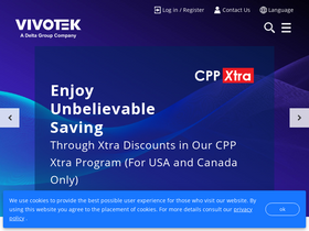 'vivotek.com' screenshot