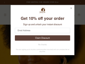 ohlayhair.com homepage screenshot