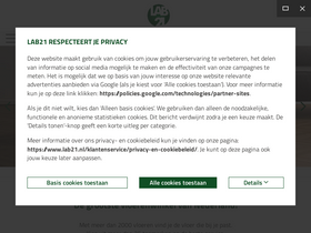 'lab21.nl' screenshot