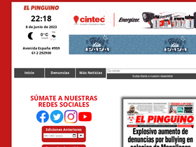 'elpinguino.com' screenshot