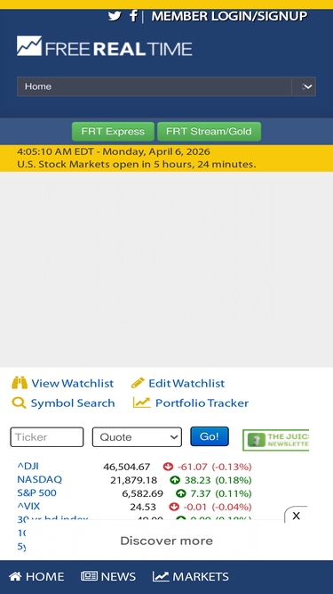 quotes.freerealtime.com