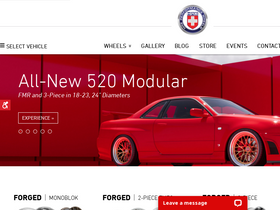 'hrewheels.com' screenshot