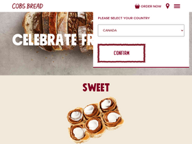 'cobsbread.com' screenshot