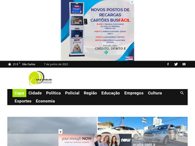 'saocarlosemrede.com.br' screenshot