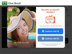 'chat-brasil.com' screenshot