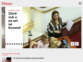 'dritare.net' screenshot