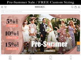 'missacc.com' screenshot