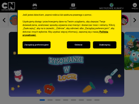 'cartoonnetwork.pl' screenshot