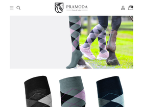 pramoda.com.tr homepage screenshot
