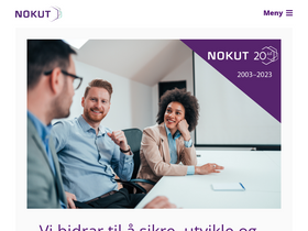 'nokut.no' screenshot