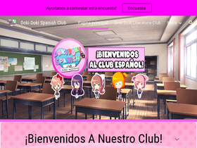 'dokidokispanish.club' screenshot