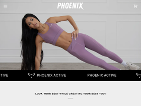 phoenixactive.ca homepage screenshot
